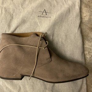 Aquatalia suede ankle boot
